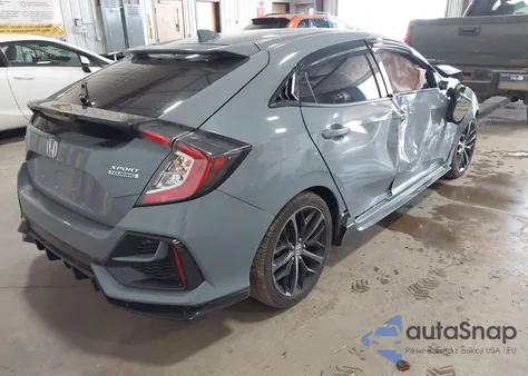 2020 Honda Civic Sport Touring из США, поврежденный, VIN SHHFK7H94LU224991